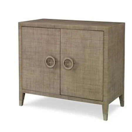 Charleston 2 Door Chest - French Grey